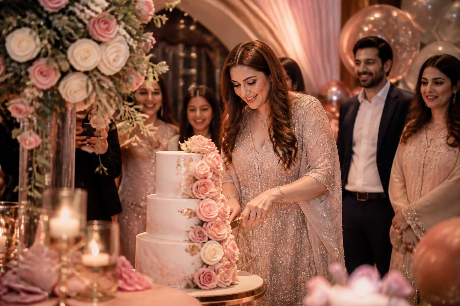 Elegant birthday celebration